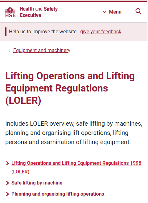 Understanding the Role of a Competent Person Under LOLER
